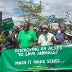 EX-CJ Maraga Arrested During Protest Over Nairobi National Park Land Excision